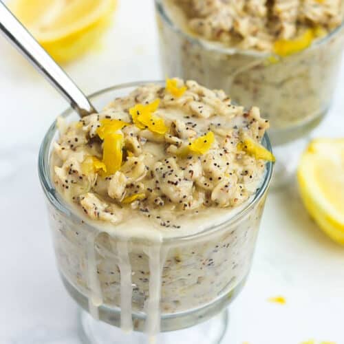 lemon poppyseed oatmeal