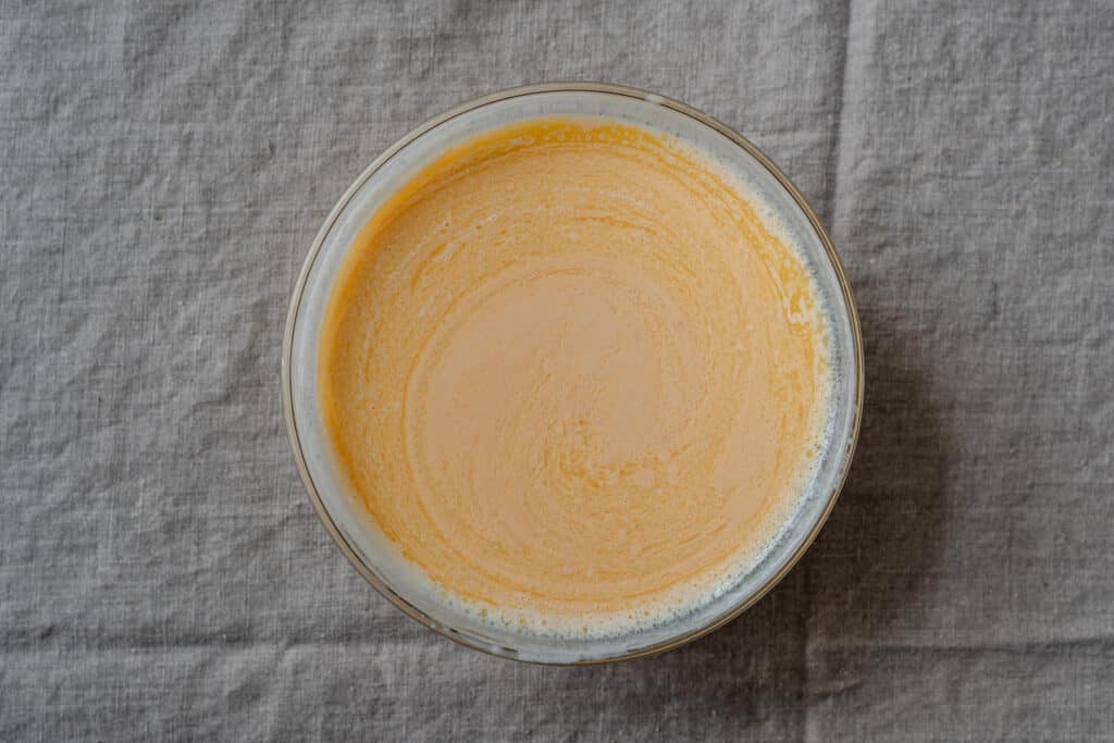 liquid ingredients for pumpkin pancakes