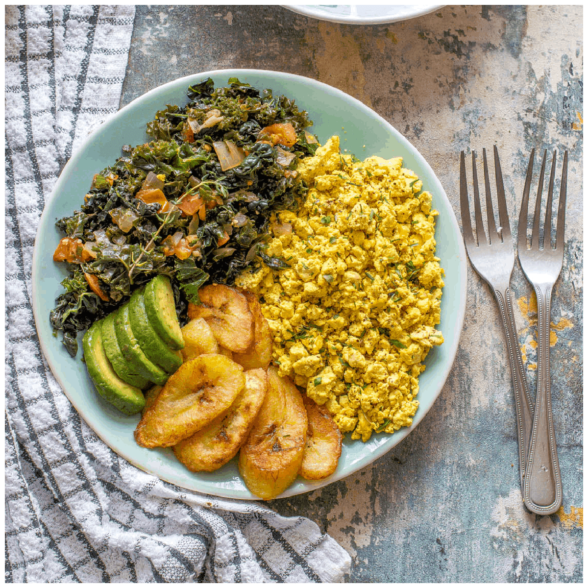Vegan Caribbean Breakfast
