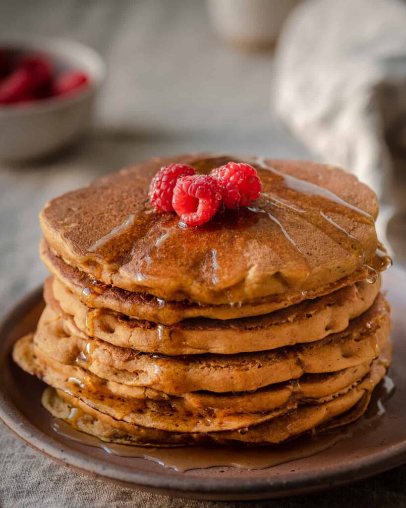 Vegan Pumpkin Pancakes