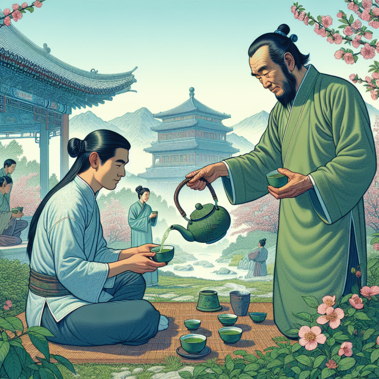the significance of green tea in ancient China