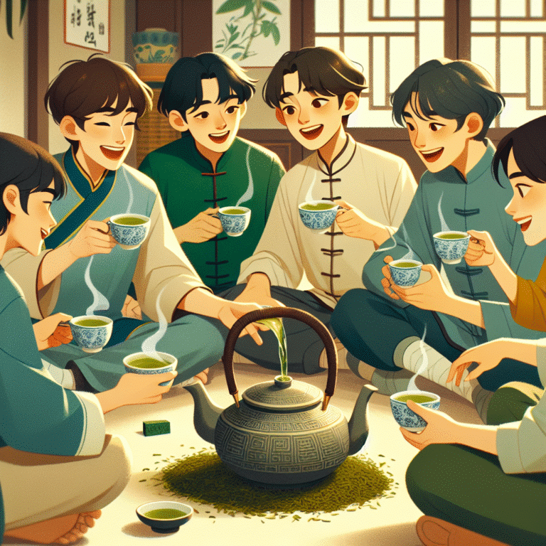 popularity of green tea among Chinese youth
