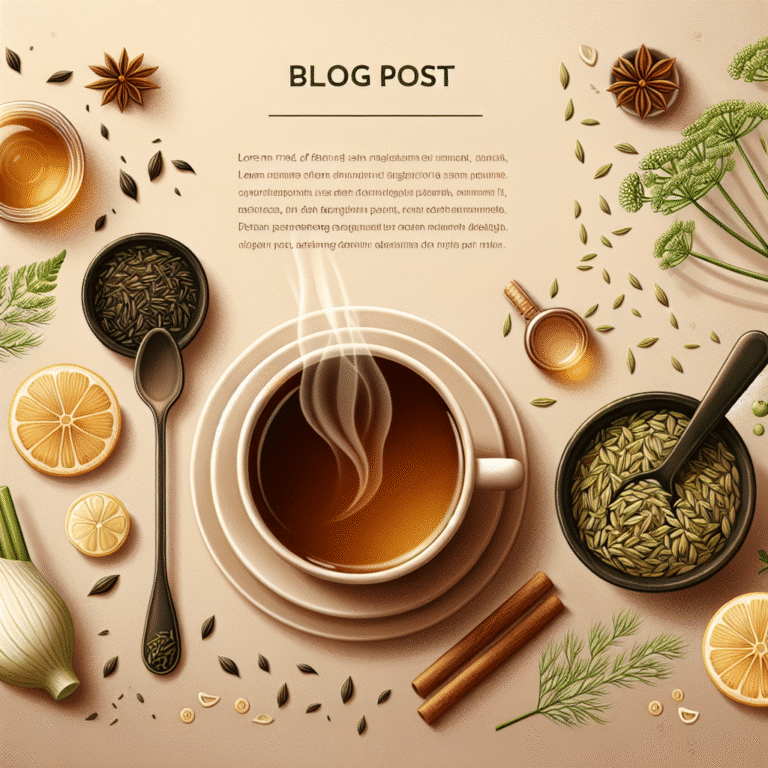 fennel seed tea recipe for digestion and bloating relief