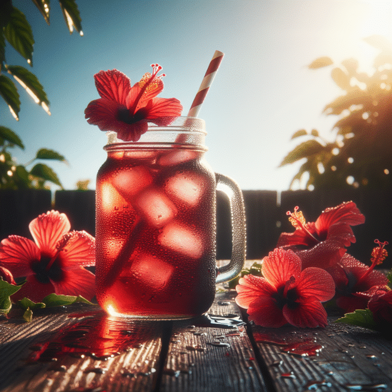 hibiscus iced tea recipe simple and refreshing
