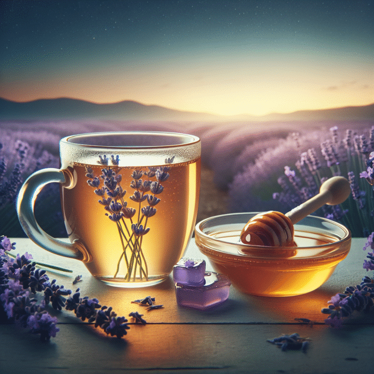 lavender honey tea recipe easy for relaxation