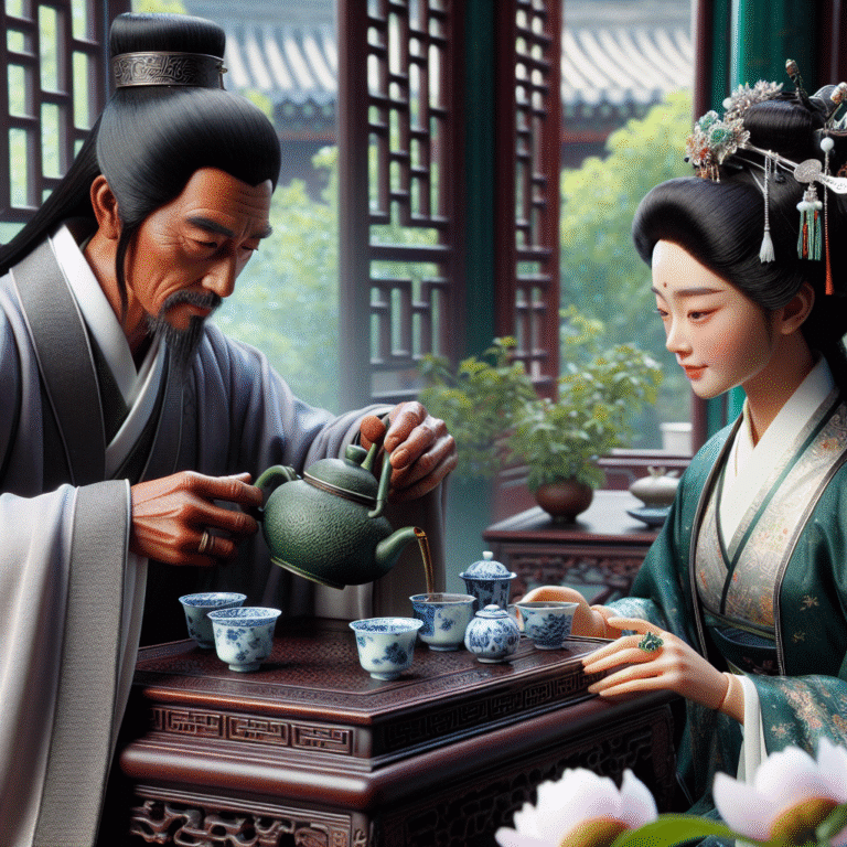 green tea rituals in Chinese culture