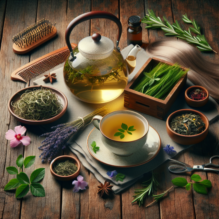 herbal tea for hair growth support