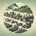 development of green tea processing techniques in China