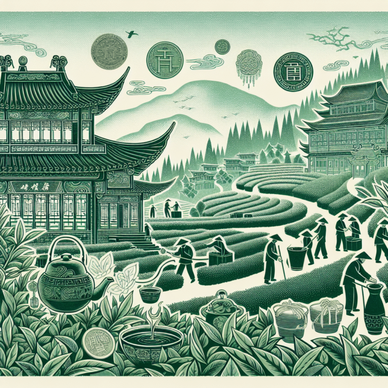green tea’s role in Chinese economic history.
