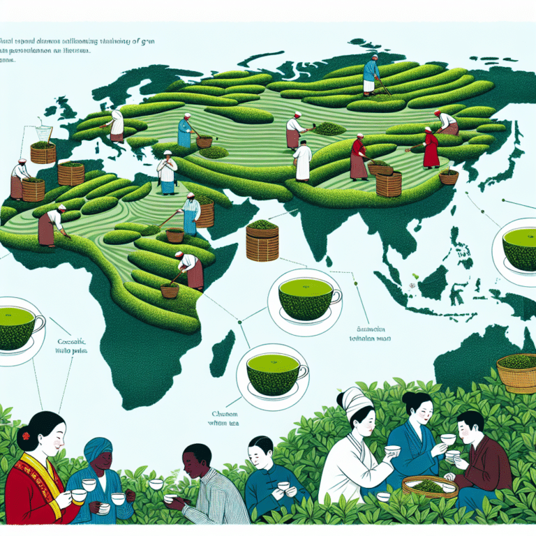 green tea as a global phenomenon from China