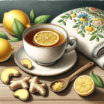 homemade ginger lemon tea recipe