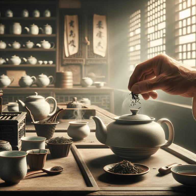 traditional methods of preparing green tea in China