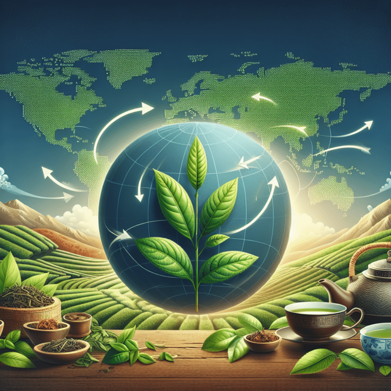 green tea as a global phenomenon from China