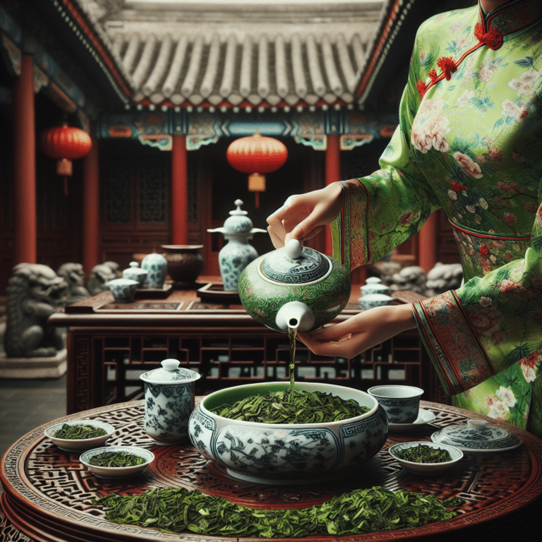 symbolism of green tea in Chinese culture