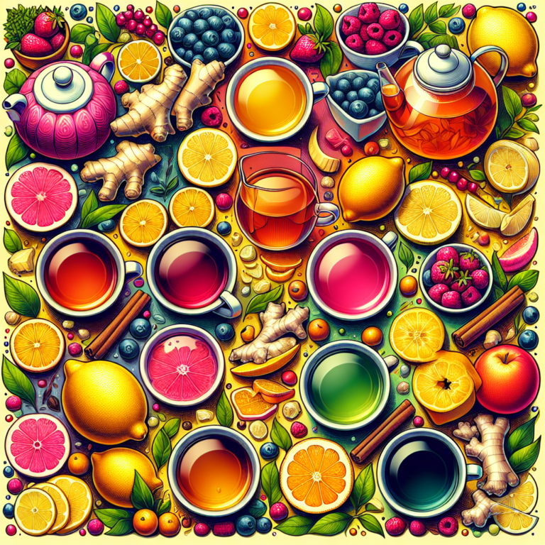 fruity ginger lemon tea variations to try