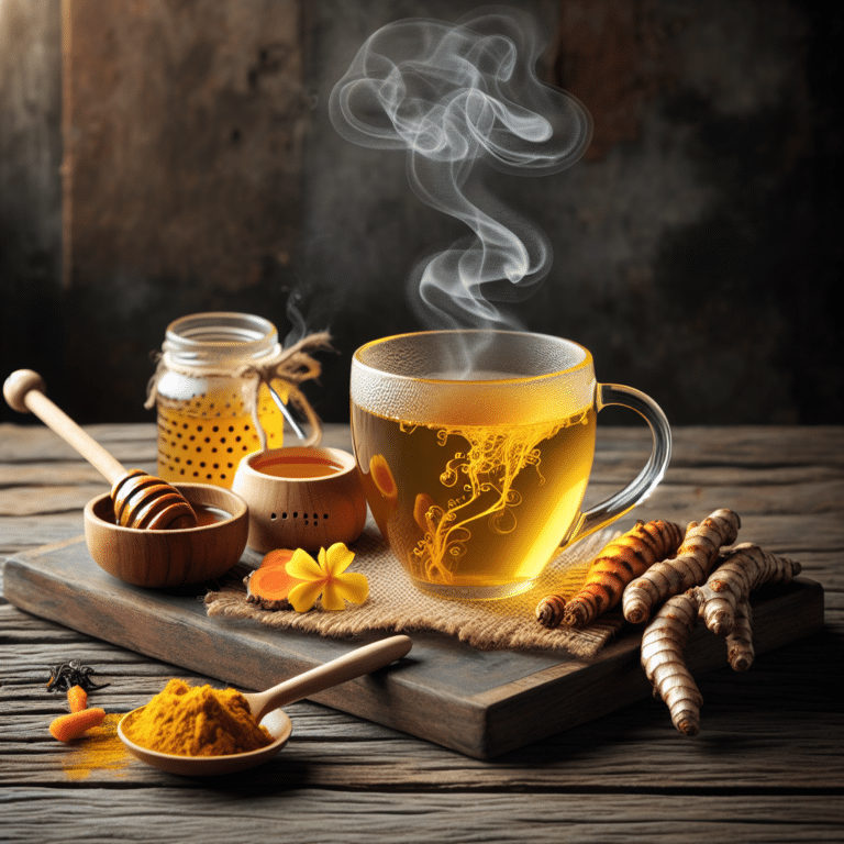 delicious turmeric and honey tea recipe you can try