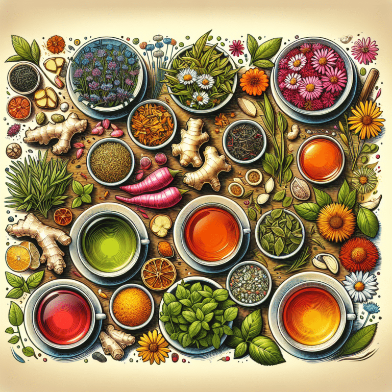 herbal teas to enhance immune system function