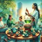 the rise of green tea in modern Chinese culture