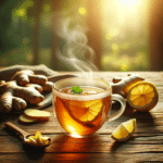 homemade ginger lemon tea recipe for optimal wellness