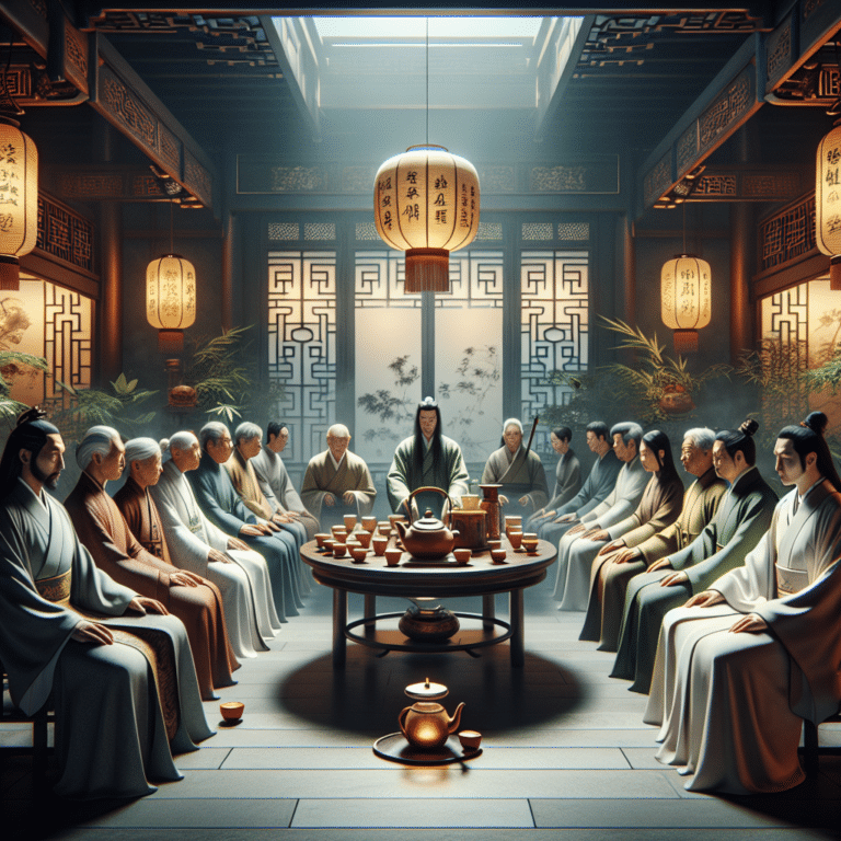 the connection between green tea and Chinese tea ceremonies
