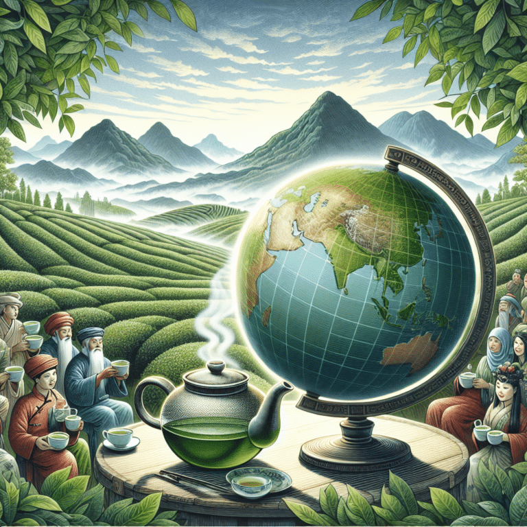 green tea as a global phenomenon from China