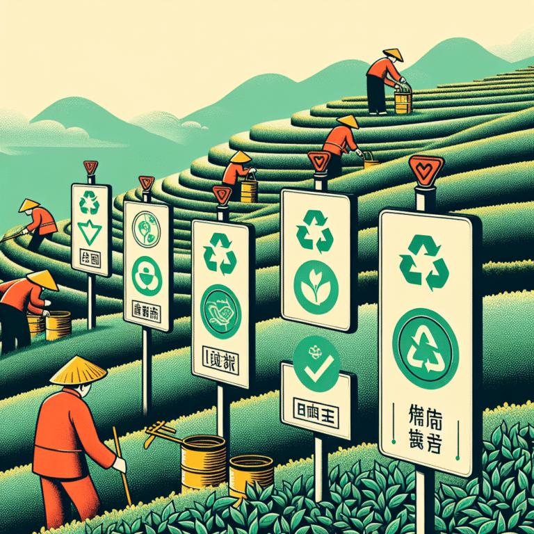 government regulations in China's green tea industry