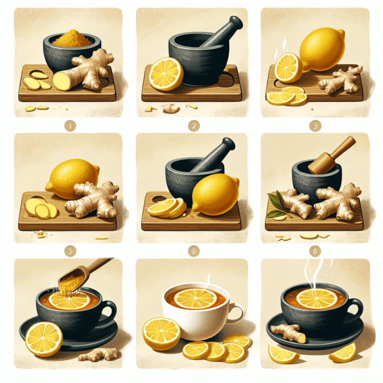 how to make the perfect ginger lemon tea at home