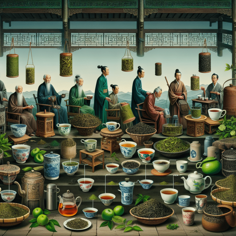 green tea's evolution from the Song to the Ming Dynasty