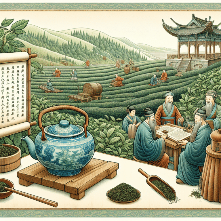 history of green tea in ancient China