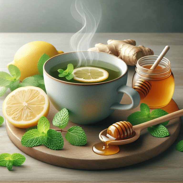 tea remedies for cough and throat relief